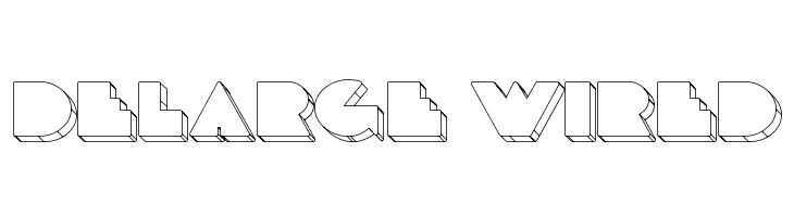 DeLarge Wired Font