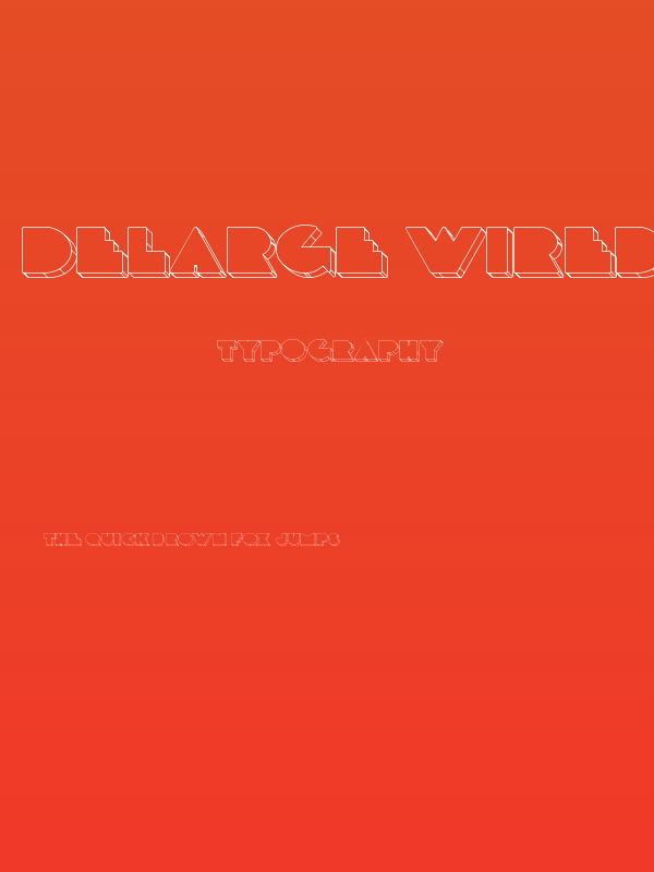 DeLarge Wired Poster