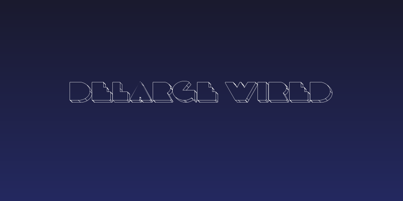 DeLarge Wired Social Header