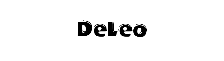 DeLeo  Frei Schriftart Herunterladen