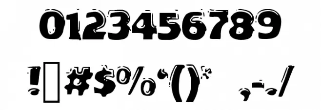 DeLeo Font OTHER CHARS