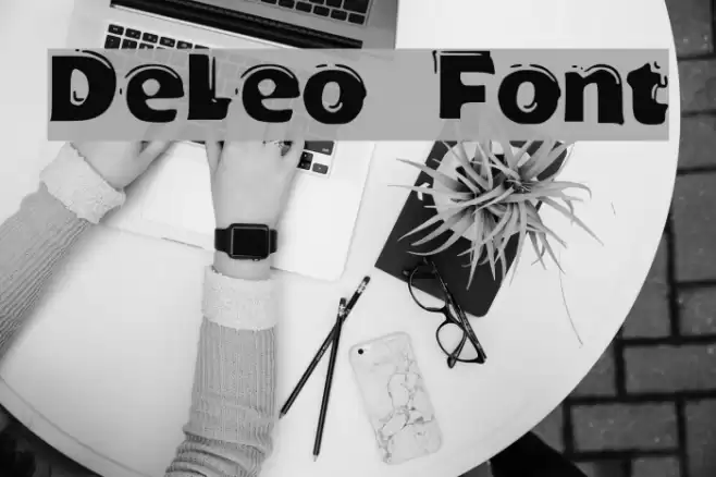 DeLeo Font examples