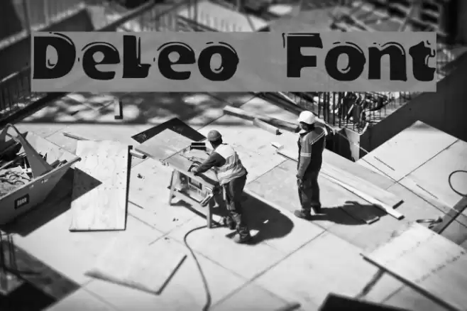 DeLeo Font examples