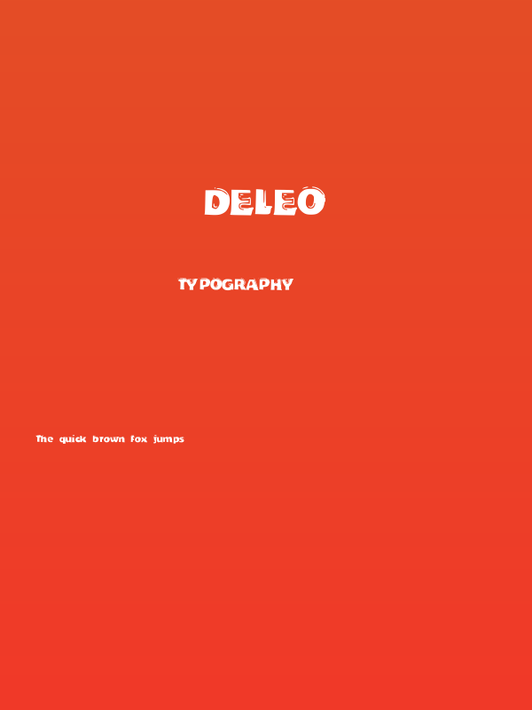 DeLeo Poster
