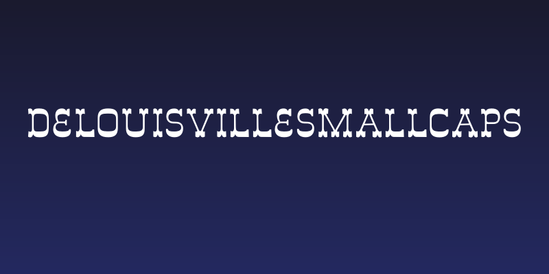 DeLouisvilleSmallCaps Social Header
