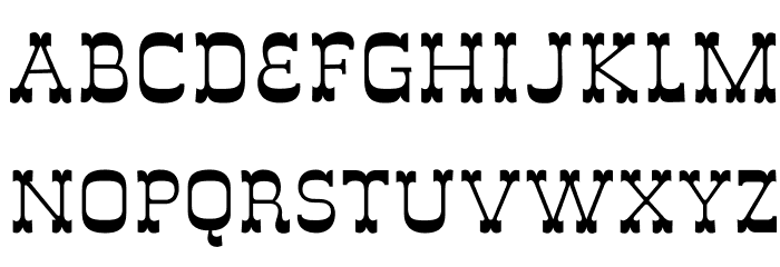 DeLouisvilleSmallCaps フォント 小文字