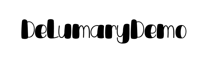 DeLumaryDemo  baixar fontes gratis