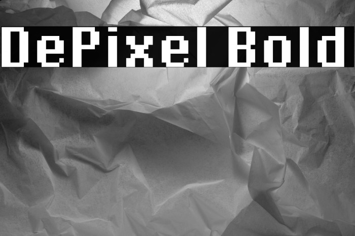 DePixel Bold Example 2
