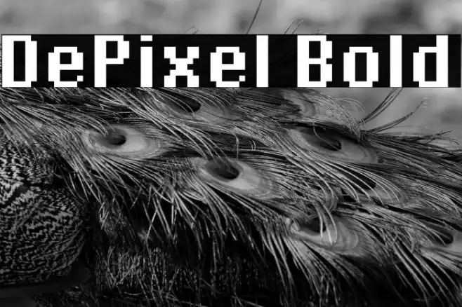 DePixel Bold Example 3