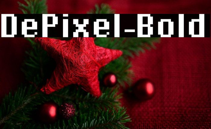 DePixel-Bold Example 2