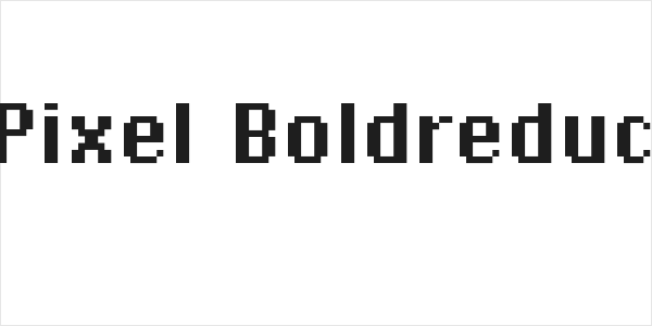 DePixel-Boldreduced Logo