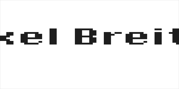DePixel BreitFett Logo