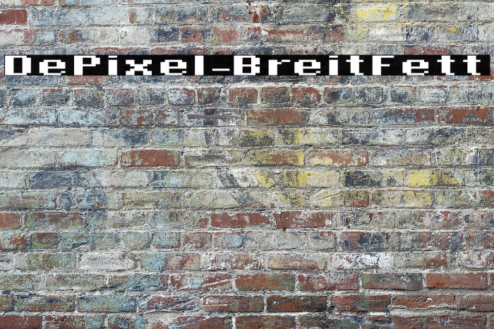 DePixel-BreitFett Example 1