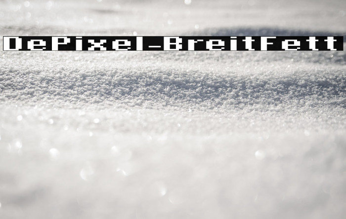 DePixel-BreitFett Example 2