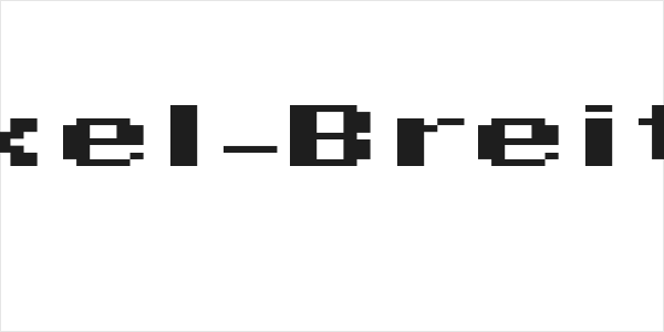 DePixel-BreitFett Logo