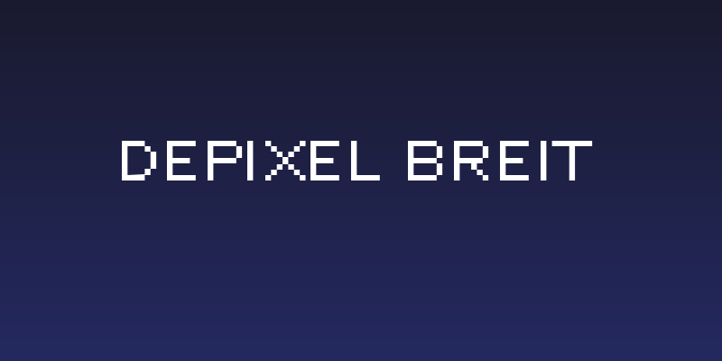 DePixel Breit Social Header
