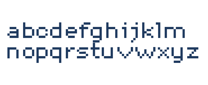 DePixel Breit Lowercase