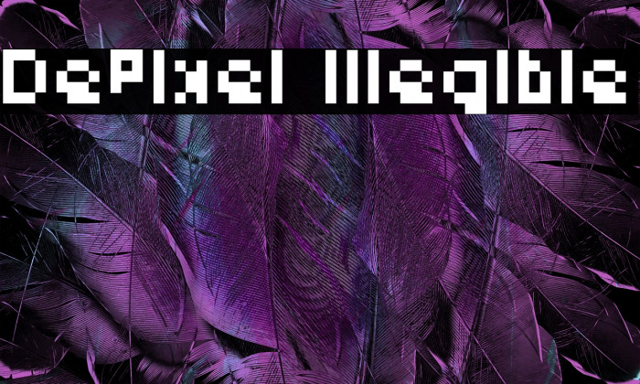 DePixel Illegible Example 1