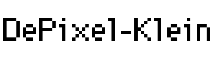 DePixel-Klein  Free Fonts Download