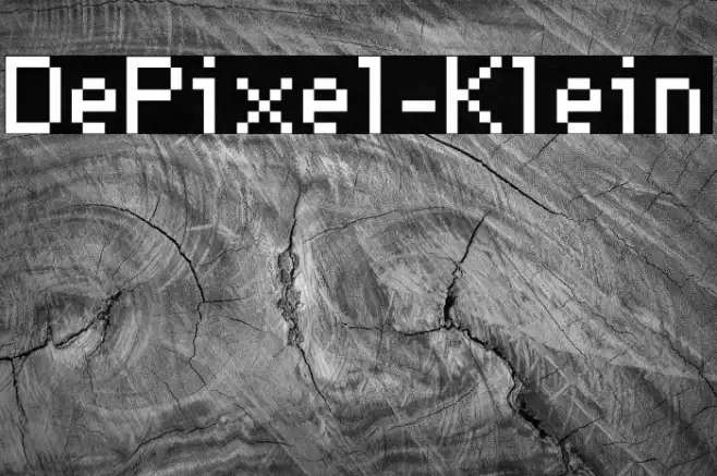 DePixel-Klein Example 1