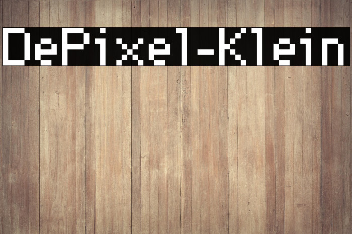 DePixel-Klein Example 2