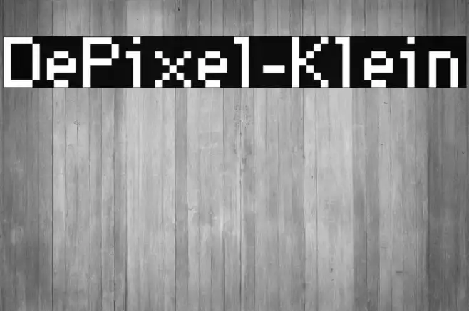 DePixel-Klein Example 2