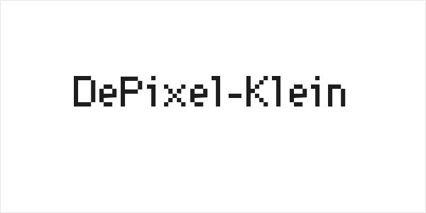 DePixel-Klein Logo