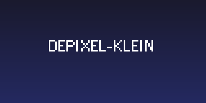 DePixel-Klein Social Header