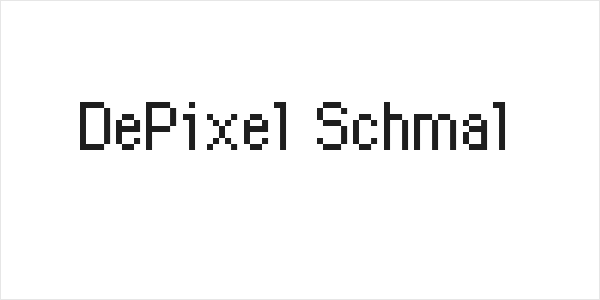DePixel Schmal Logo