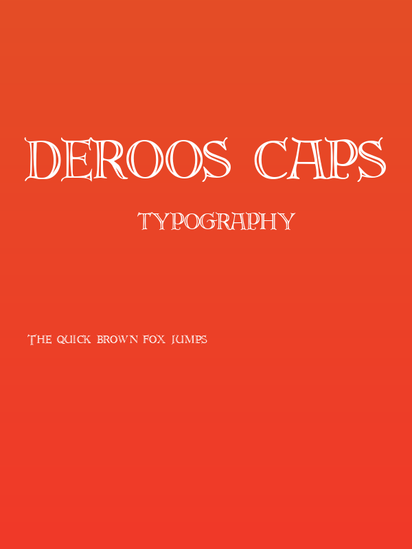 DeRoos Caps Poster
