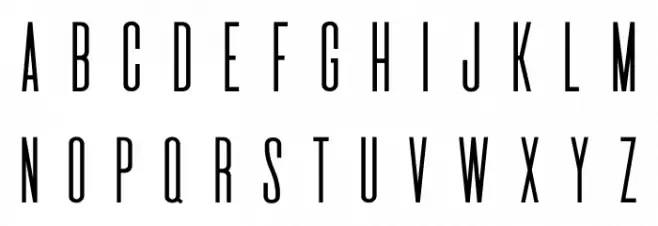 DeValencia-Regular Schriftart Groß
