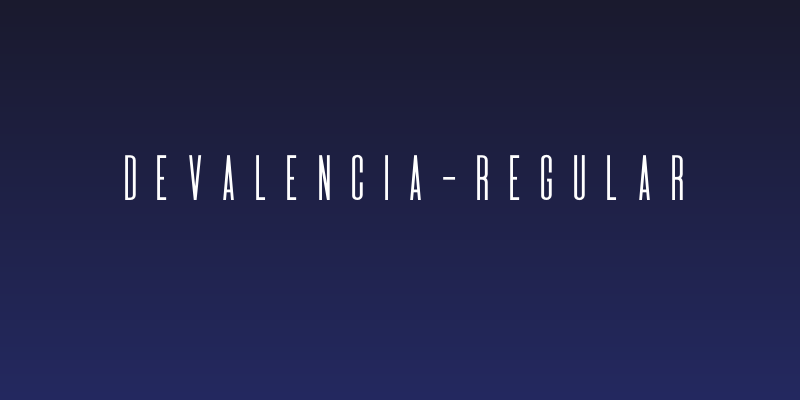 DeValencia-Regular Social Header