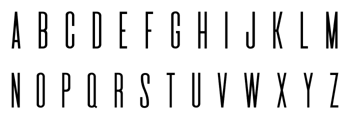 DeValencia-Regular Font LOWERCASE