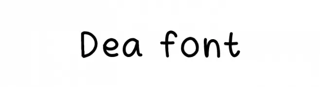 Dea font Fuentes