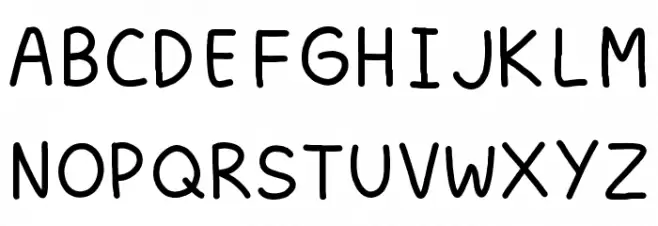 Dea font Fuentes MAYÚSCULAS