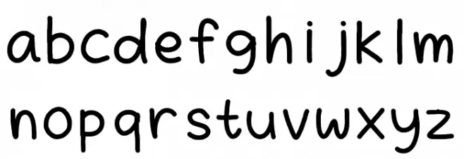 Dea font Fuentes MINÚSCULAS