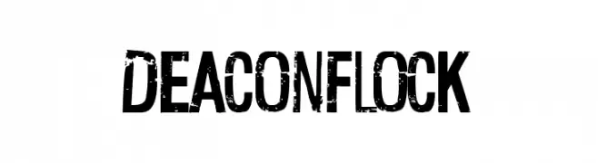 Deacon Flock  Frei Schriftart Herunterladen
