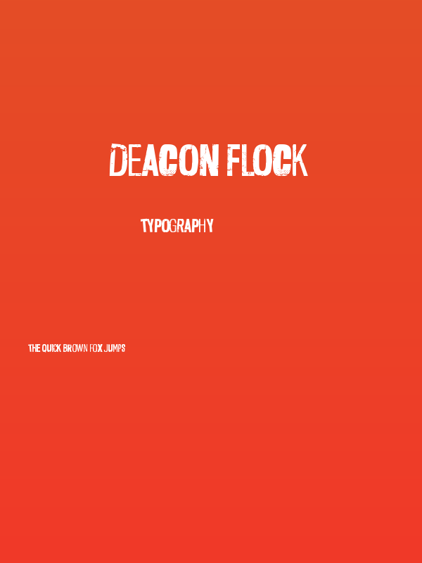 Deacon Flock Poster