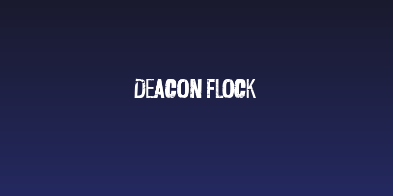 Deacon Flock Social Header