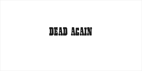 Dead Again Logo