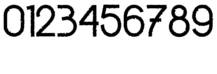 Dead Bear - Personal Use Font OTHER CHARS