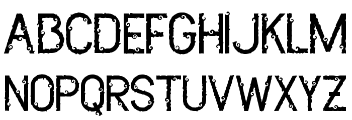 Dead Bear - Personal Use Font LOWERCASE