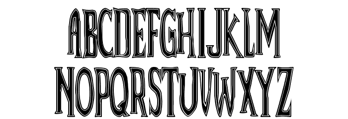 Dead By Dawn UK Font LOWERCASE