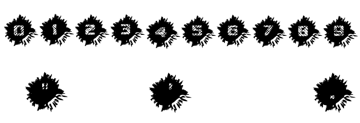 Dead CircuitRegular Font OTHER CHARS