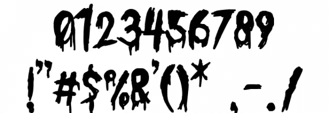 Dead City Club फ़ॉन्ट अन्य घर का काम