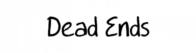 Dead Ends  नि: शुल्क फ़ॉन्ट्स डाउनलोड