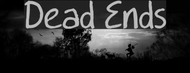 Dead Ends Font examples