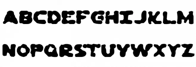Dead Ewoks Everywhere Schriftart Groß