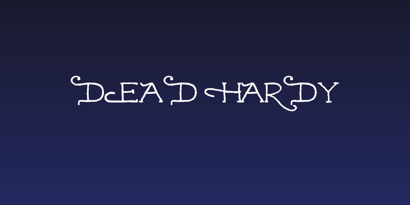 Dead Hardy Social Header
