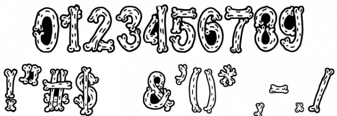 Dead Island Hotel फ़ॉन्ट अन्य घर का काम